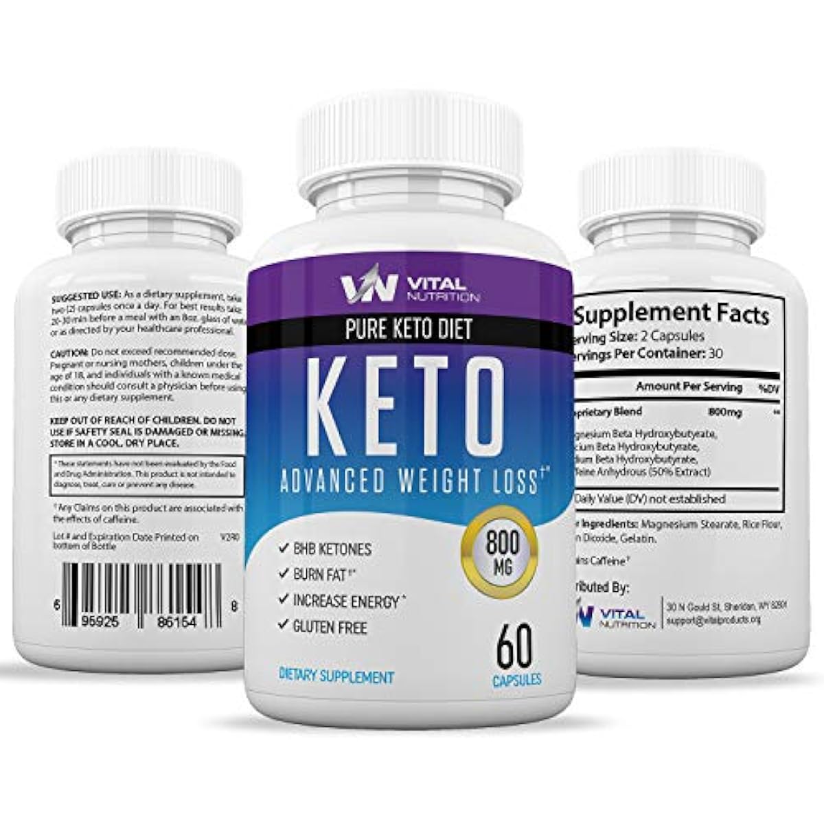 Pure Keto Diet Pills Burn Fat Fast Helps Boost Energy Best Weight