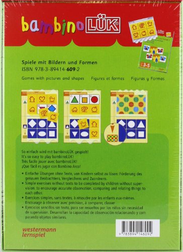 bambinoLÜK-Set: 3/4/5 Jahre Spiele mit Bildern und Formen (bambinoLÜK-Sets: Kasten + Übungsheft/e) – Bild 3