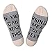 akiido If You Can Read This Please Bring Me a Beer Wine Coffee Pizza Socks Funny Saying Knitting Socks