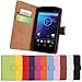 Nexus 4 Case iCoverCase Premium Leather [Card Slot] Wallet Case Kickstand Phone Shell [Book Flip] Cover for LG Google Nexus 4 E960 (Black)