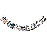Yami COCU Grad Photo Banner - Congrats Graduate Banner - Party Supplies for Grad Party Bunting - Black
