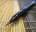 Yasutomo Kaimei Fountain Brush Pen with Natural Hair Bristles, 7 inch Barrel (255),Black