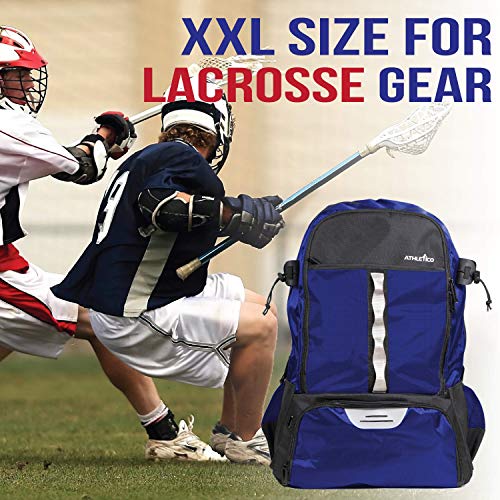 Athletico Lacrosse Bag Extra Large Lacrosse Backpack Holds All