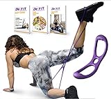 DeFiT Workout Booty Band for Women - Sculp & Lift Brazillian Butt Band Glute Resistance Band - Butt Workout Bands + Carry Bag + Unique Workout iOS/Android App + Videos + eBooks + Nutrition Guide