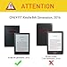 Fintie Case for Kindle E-Reader (8th Generation 2016) - The Thinnest and Lightest Slim Shell Cover with Auto Wake/Sleep for Amazon All-New Kindle (6
