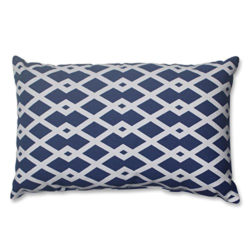 185-Cascading-Diamonds-Navy-Blue-and-White-Decorative-Rectangular-Throw-Pillow