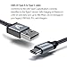 Veckle Type C Cable USB C to USB A 3.3Ft Braided Cable (Black 3.3ft)