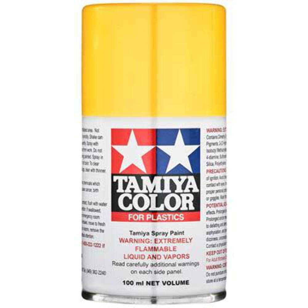 TAMIYA 85097 TS-97 Pearl Yellow Glossy 100 ml - Spray Paint for Plastic Model Making, Model Making and Craft Accessories, Spray Paint for Model Making