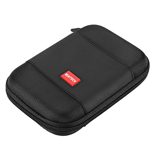 RSHTECH Hard Drive Case for 2.5 Inch SSD External Hard Disk GPS Camera Portable Ultra Slim Carrying Case, EVA Shockproof