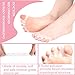 Toe Separators,Bunion Corrector,Toe Stretchers,Bunion Relief Protector & Pads - Toe Spacers & Spreaders Treat Pain in Hallux Valgus, Tailors Bunion, Big Toe Joint, Hammer Toe
