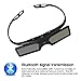 2 Packs 3D Active Shutter Bluetooth Glasses for Samsung UN60ES7500 UN60ES7100 UN55ES6900 UN55ES6580 UN65ES6550 UN55EH6070 UN40EH6030 UN60ES8000 UN46ES7550 UN55ES7500 UN55ES7100 UN40ES6580 UN50ES6500 3D TVs Black