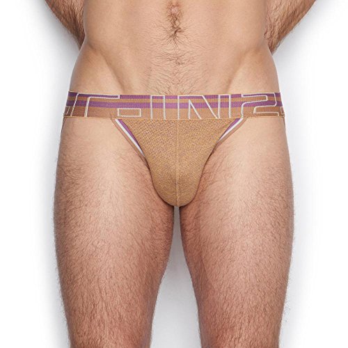 C-IN2 Men's Zen Street Jock, Motmot Yellow, Large