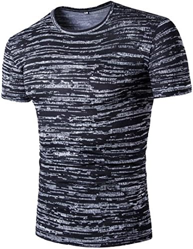 HongXander Fashion Casual T-shirts Tee Mens Short Sleeve Tops (L3)