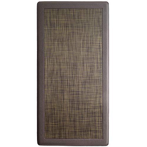 iCustomRug Ergonomic Anti Fatigue Kitchen Mat with Durable textalene