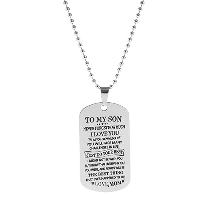 Buy Prettyia Stainless Steel I Love You Dog Tag Pendant From Love