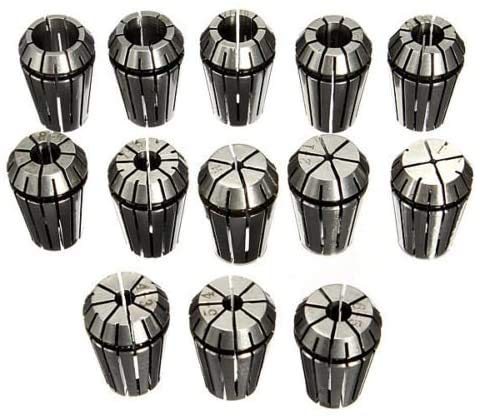 MEETOZ Spring Collet Set for CNC Engraving Machine & milling Lathe Tool TMPG (ER20 13PCS)