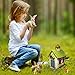 Mood Lab Fairy Garden Kit - Miniature Fairy Garden Figurines with Accessories - Set of 5 pcs - Hand Painted Kit for Outdoor or House Decor
