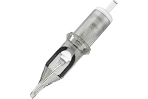 EZTAT2 EZ Tattoo Cartridge Needles - 20Pcs #10 (3RL) Bugpin Round Liner Disposable Tattoo Needles Cartridges for Rotary Tattoo Machine Pen Gun - Revolution