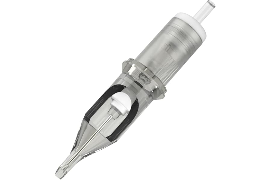 EZ Tattoo Cartridge Needles – 20Pcs #10 (3RL) Bugpin Round Liner Disposable Tattoo Needles Cartridges for Rotary Tattoo Machine Pen Gun – Revolution