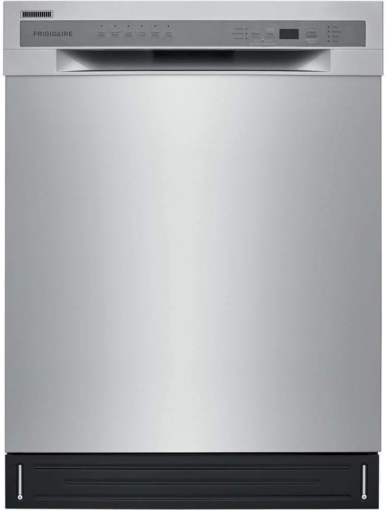 Frigidaire FFBD2420US 24 Inch Built In Full Console Dishwasher in Stainless Steel