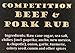 Oakridge BBQ Competition Beef & Pork Rub | Iconic Kansas City Flavors | Great on Pork, Ribs & Burgers | World's Finest Barbecue Rubs | Meat Seasoning & Spice Dry Rub | 16 oz High-Barrier Zip Top Bag