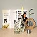 AIEVE Glass Table Torch, Glass Tabletop Torch Table Torches with Torch Wicks Wine Bottle Wicks Kit Replacement for Tiki Torches Citronella Torches Fuel Home Outdoor Tabletop Decor