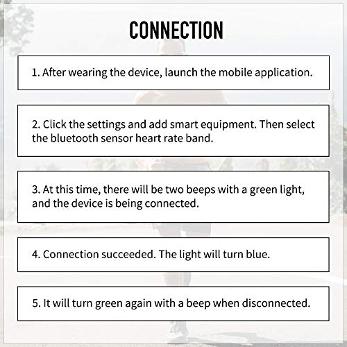 XOSS Hartslagmeter Bluetooth/ANT + voor smartphone en fietscomputer Borstband Hartslagsensor Hardlopen Sport - Image 6