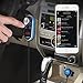 FM Transmitter, Auledio Wireless Bluetooth Hands Free Car Kit In-Car Radio Adapter with USB Car Charger for All Smartphones Audio Player