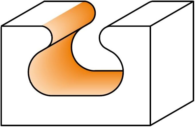CMT 855.602.11 Finger Pull Bit, 3/4-Inch Diameter, 1/2-Inch Shank, Orange, 3/4-Inch Diameter x 3/4-Inch Length - Image 3