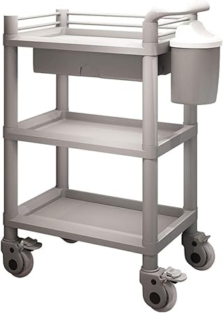 Cocina Carrito Carrito De Servir Carro De Almacenamiento Rodante De 3