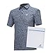 Jolt Gear Mens Dry Fit Golf Polo Shirt, Athletic Short-Sleeve Polo Golf Shirts (Laundry Bag included)
