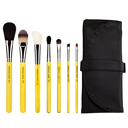 Bdellium Tools Professional Makeup Studio Line Brush Sets with Roll-Up Pouch