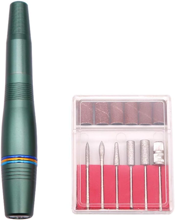 YOUKUKE Nail Art Drill Kit Professional Finger Toe Nail Care Electric Nails Repair Drill Treatments Machine Manicure Pedicure Buffer Bits for Polishing Milling