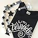 Pacifier Clip Boy and BPA Free Silicone Baby Teether, 2 Pack (Black/White/Gray Marble)