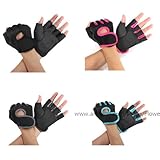 Lowpricenice Hot GYM Weightlifting Exercise Half Finger Sport Cycling Fitness Gloves