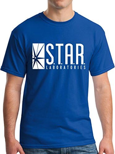Star Labs T-Shirt Star Laboratories Tee Hero Christmas Present - Royal- S Apparel