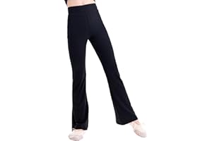 Daydance Modal Girls Kids Black Leggings Pants for Ballet, Dance, Gymnastic, Yoga, Daily Life