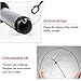 Tooge Upside Down Umbrella Windproof, Double Layer Inverted Umbrella Waterproof for Car Rain Outdoor with C-Shaped Handle (Red + Red)