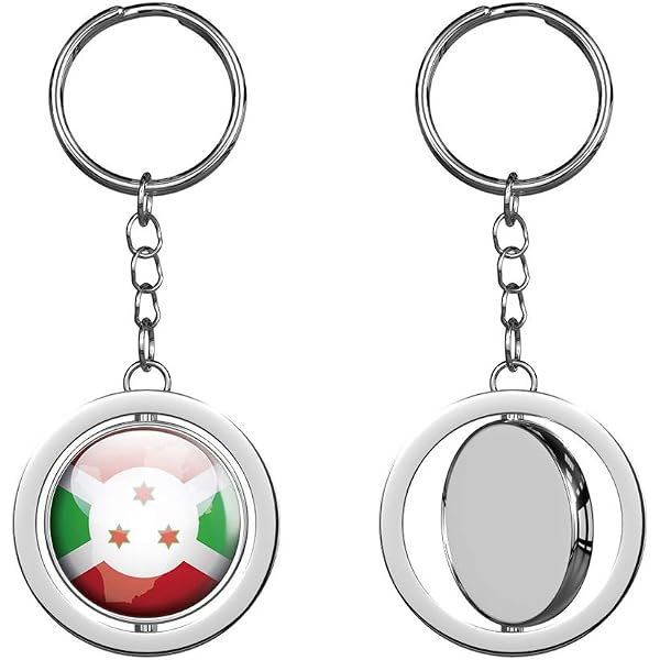 Cocker Spaniel Love Key Ring - Double Sided Chrome Metal Keychain With Print