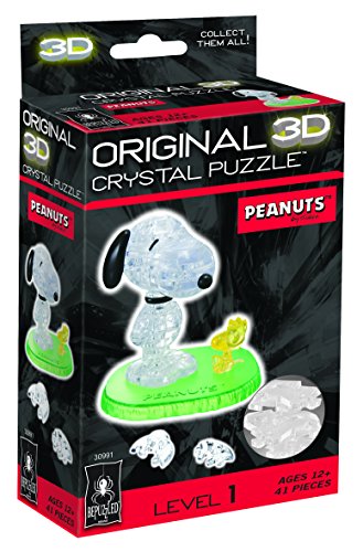 3D Crystal Puzzle Snoopy and Woodstock