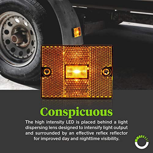 4 LED+Certified+Waterproof+Integrated+Reflector