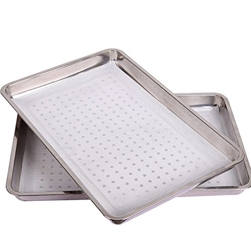 5pcs 14x14" Non Stick Silicone Dehydrator Sheet Reusable Mesh for Excalibur 2500 3500 2900 3900 Fruit Dryer Mesh - Thumbnail 6