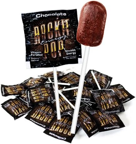 Yost Rockit Energy Pops, 20 Pack - Chocolate. When You Need Extra Energy!