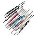 Sankuwen 12PCs Eyeshadow Long-lasting Eyeliner, Multicolor