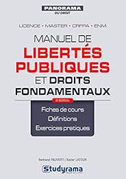 Manuel de libertés publiques et droits fondamentaux