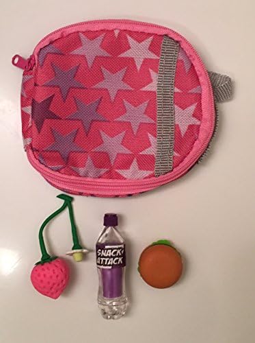 Lunchbox With Accessories Sized For 18 in American Girl Dolls. 4PC Set.