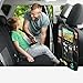 Car Back Seat Organizer - Kick Mat Protector with Multipurpose Storage Pockets, Tablet Holder - Essential Car Accessories for Road Trip by KiddyB