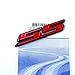 1pc OEM Black Ss Emblem 3D Badge Decal Compatible with Camaro Ss Z71 1LE Flat Matte Red