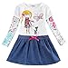 Novatx Cotton Baby Girl Clothes with Sunny Girl and Animals H5926 Crea (2/3y)