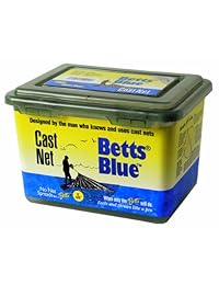 Betts Azul 10 Feet overol anzuelo vivo neta con peso de plomo y 1 2 inch Malla